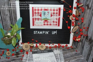 #5 Home to Roost Letter Board - Cupcakes and Lattes Stampers