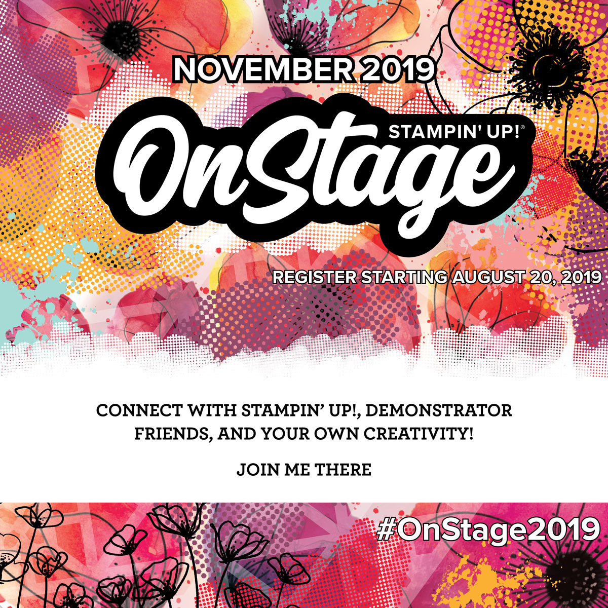 Are you going to Onstage in November in Lansing, Michigan?