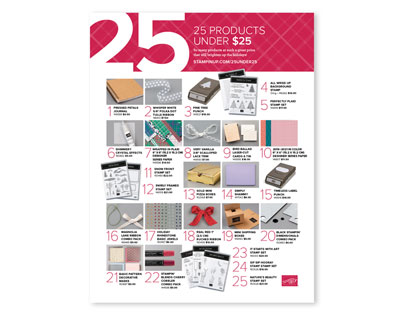 Are you ready for some early Christmas Shopping? How about 25 products under $25.00 to choose from…