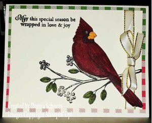 Ink To Art team cards featuring Toile Tidings