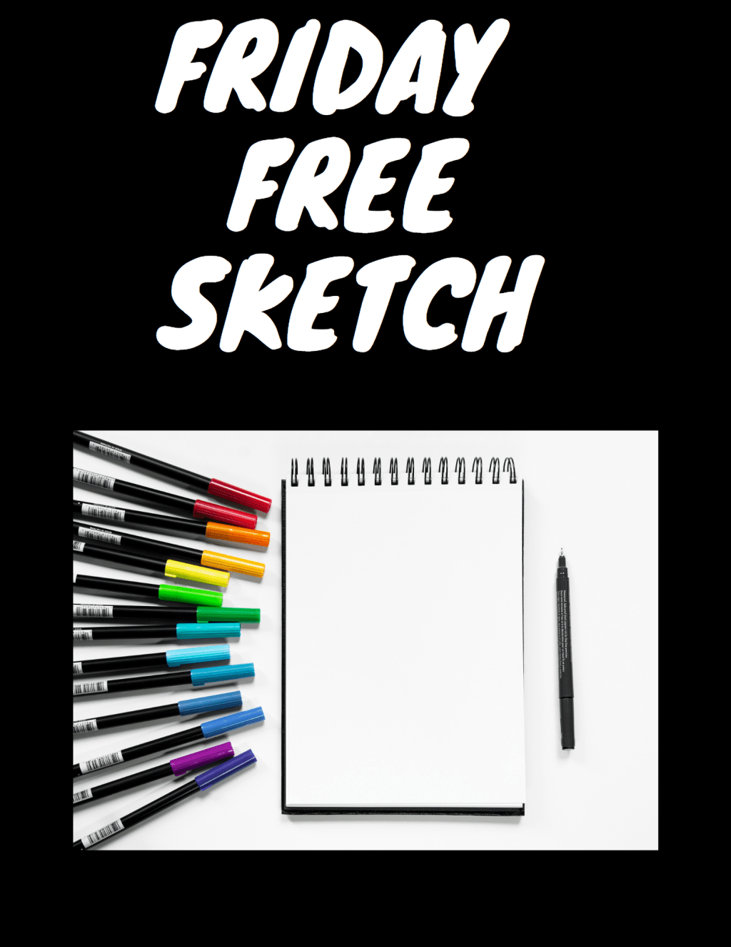 Friday Free Card&nbsp;Tutorial-Sketch