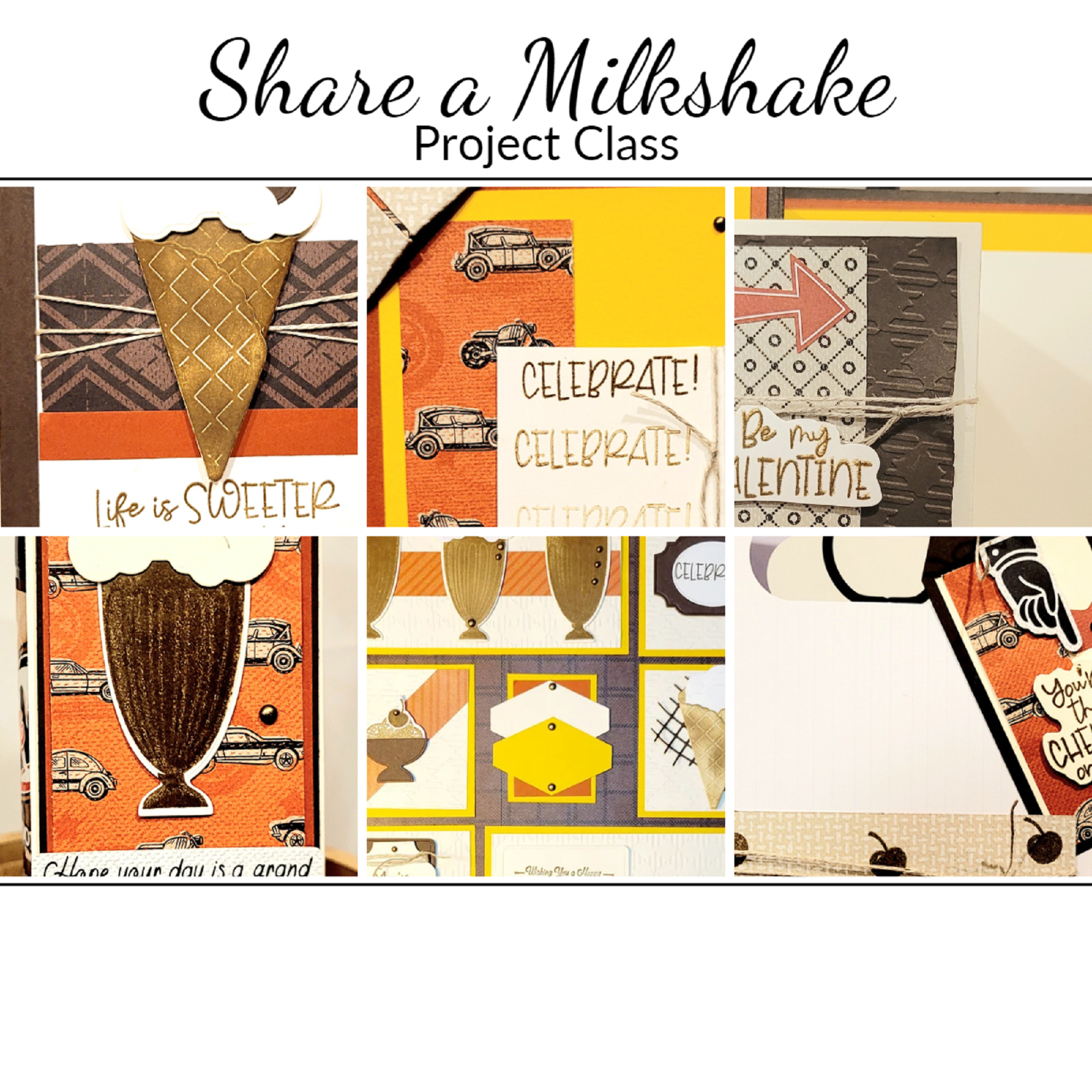 Last Call for the March Share a Milkshake Project Class To-Go Deadline March 15th