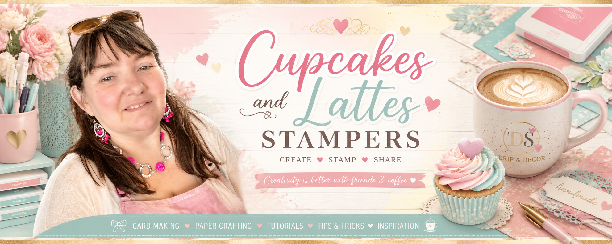 Cupcakes and Lattes Stampers