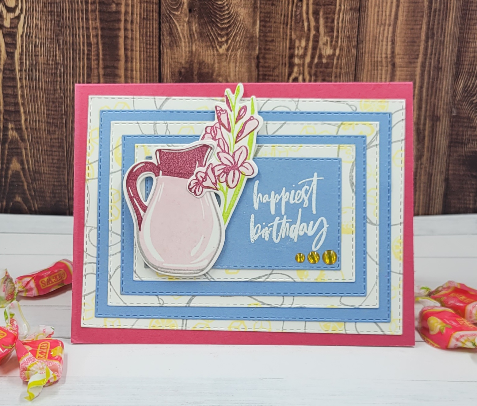 July Lattes and a Card Class To Go card #2