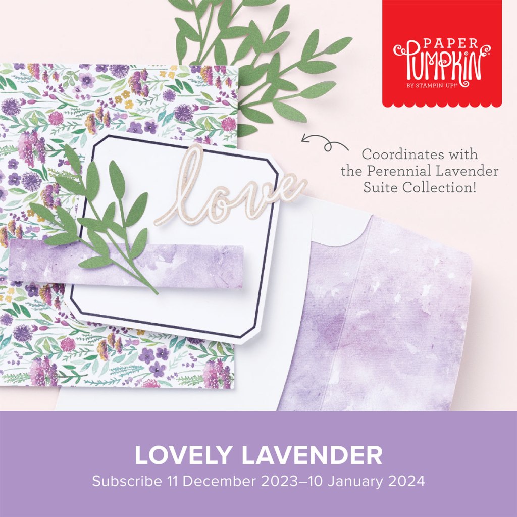Paper Pumpkin Blog Hop-Lovely&nbsp;Lavender