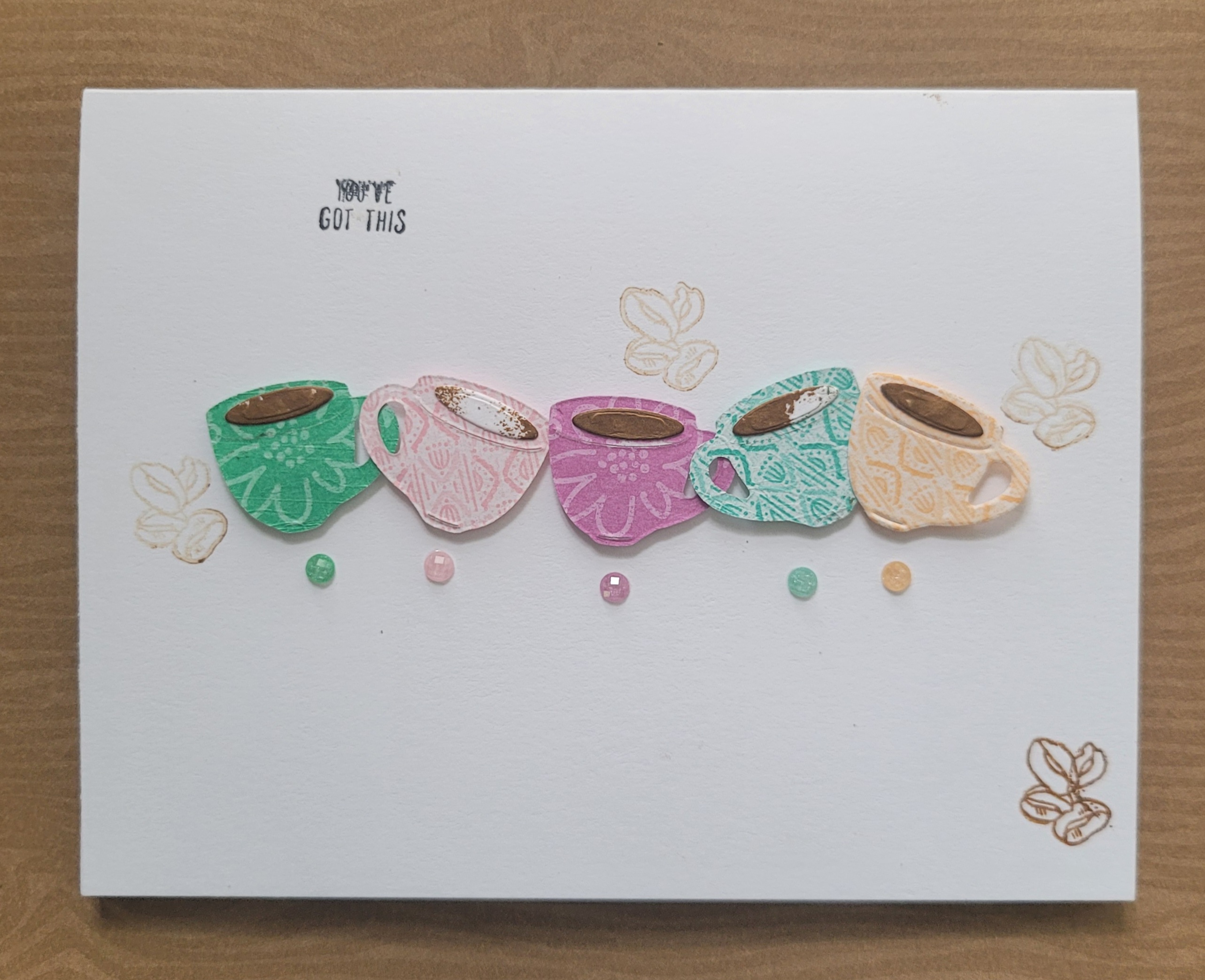 Card #4 & 5 Coffee with Friends