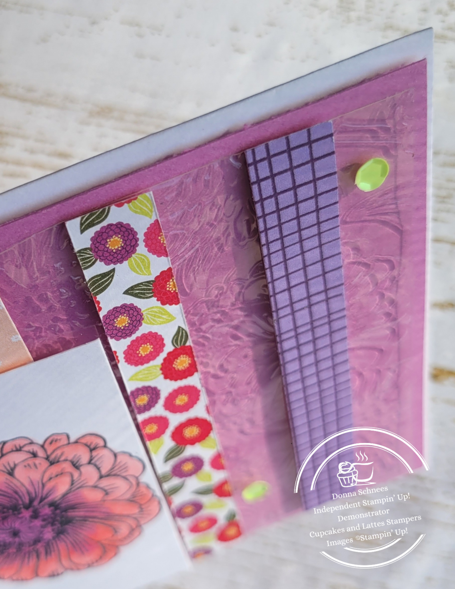 Create Stunning Handmade Greeting Cards with Floating Technique and Zinnia 3D Embossing Folder