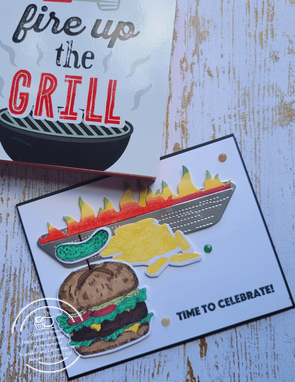 Red, White, and Boom Inspired Grill Card Tutorial | Step-by-Step&nbsp;Instructions