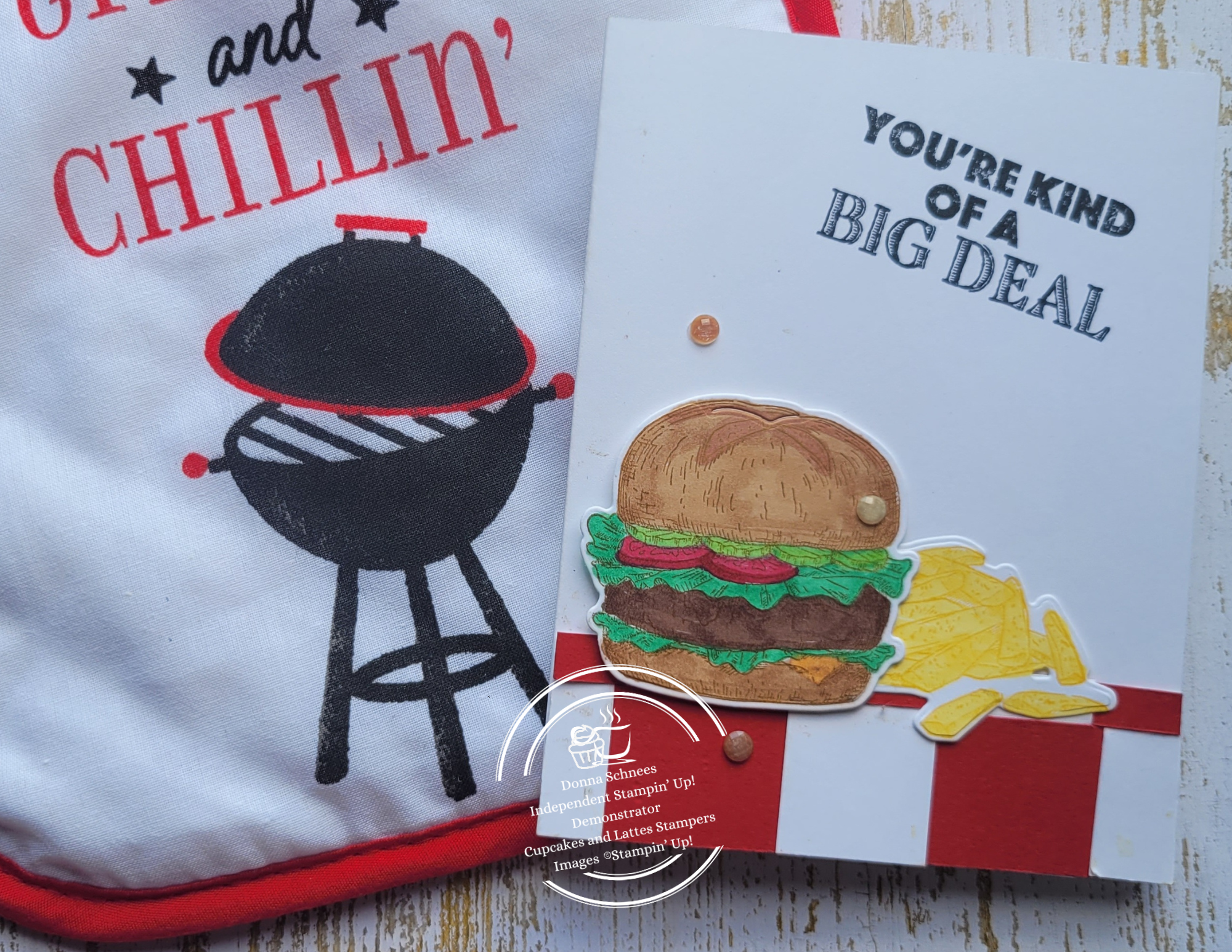 Vintage Diner Tribute Card: Best Burger Memories