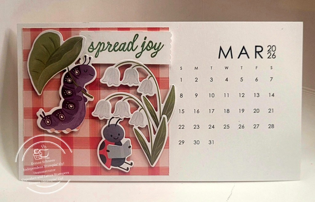 Share it Sunday-March Cute as a Bug&nbsp;Calendar