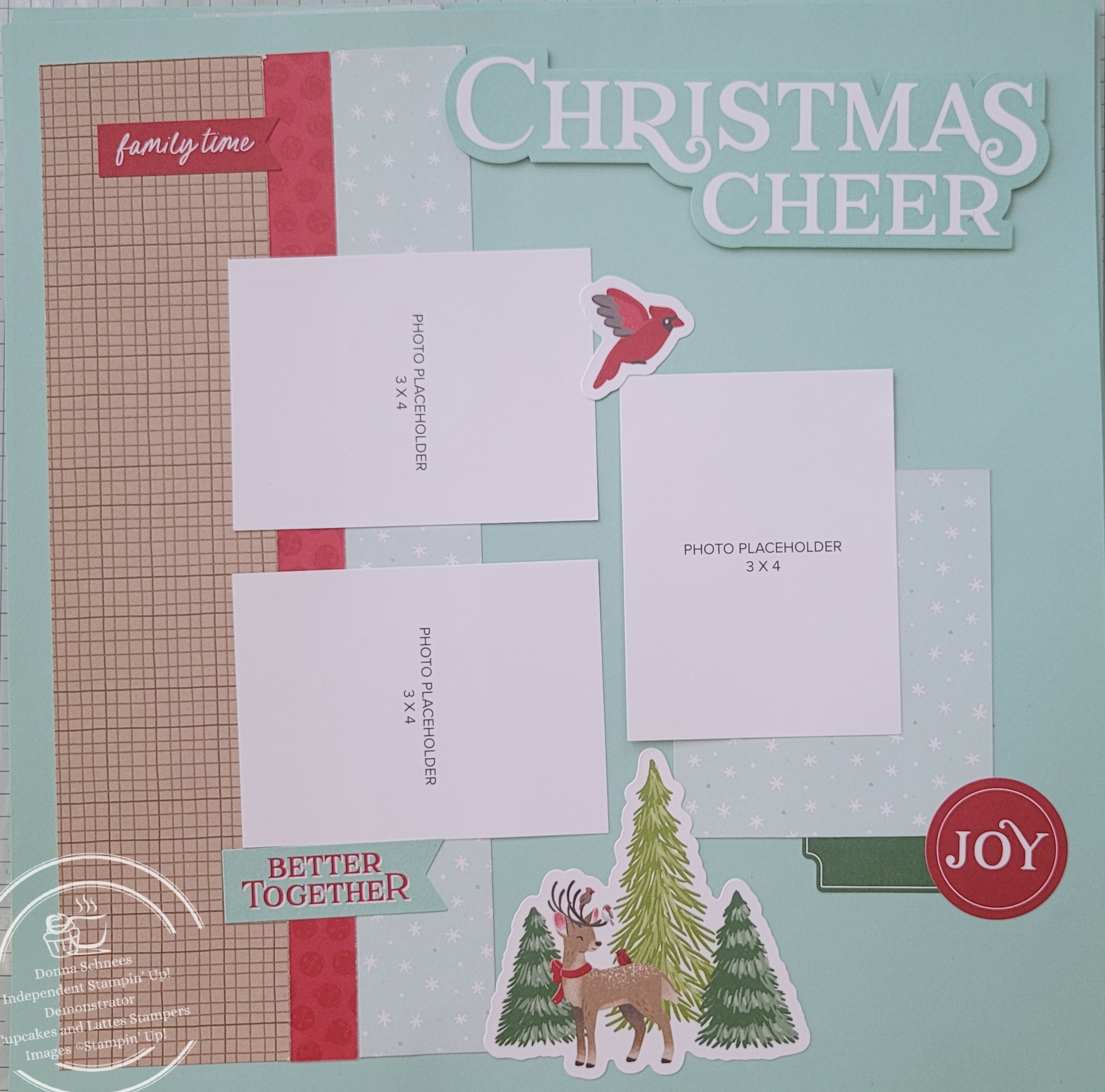 Reindeer Days Scrapbooking Kit: Create Festive Memories