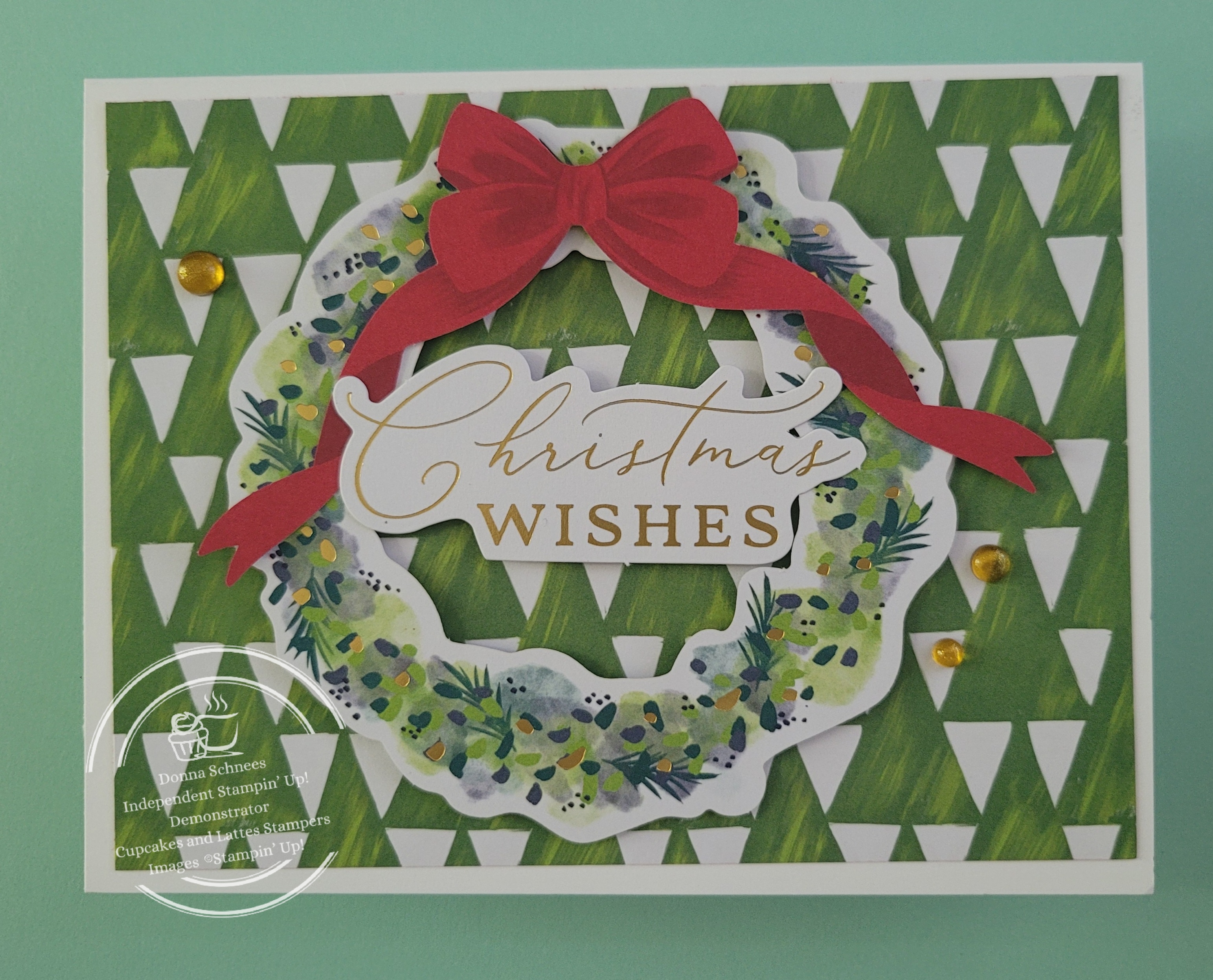 DIY Christmas Card Ideas with Wreath Themes