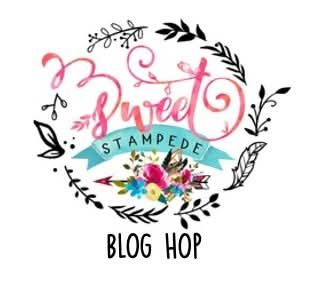 Sweet Stampede Blog Hop banner
