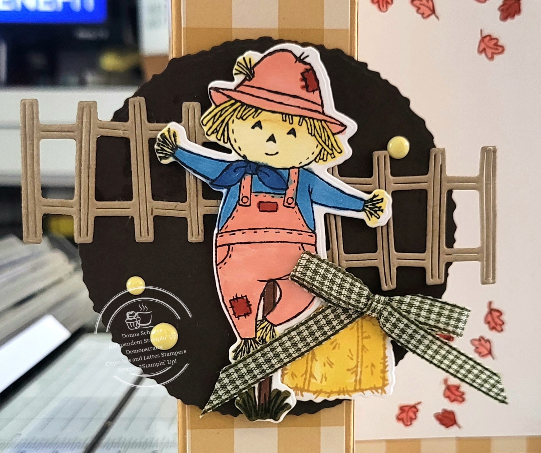 September Latte To-go Card #2 – Tower Fun-Fold