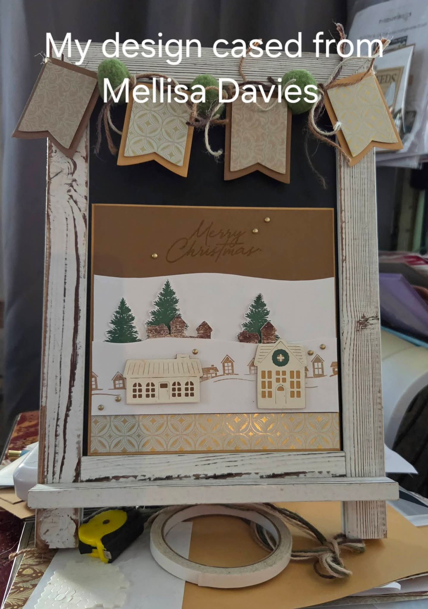 Inspired by a Fellow Demonstrator: A Neutral Noel Magnetic Easel Display