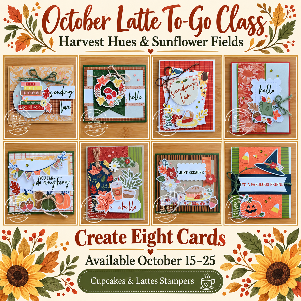 October Latte To-Go Cards Spotlight